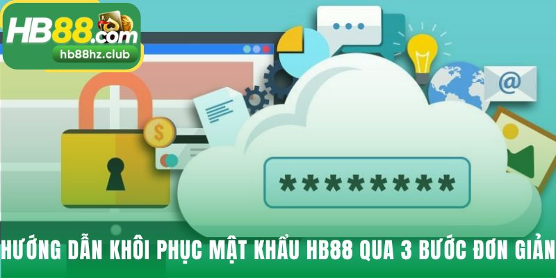 Quy trình khôi phục mật khẩu qua 3 bước xác thực an toàn 
