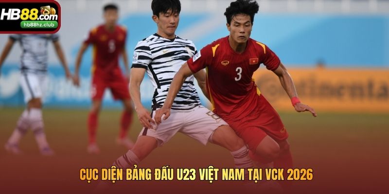 Cục diện bảng đấu U23 Việt Nam tại VCK 2026