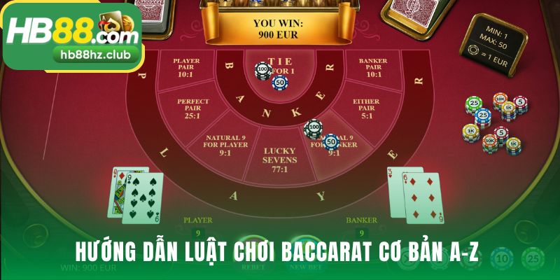 Luật chơi Baccarat với bộ quy tắc logic và nhịp độ nhanh